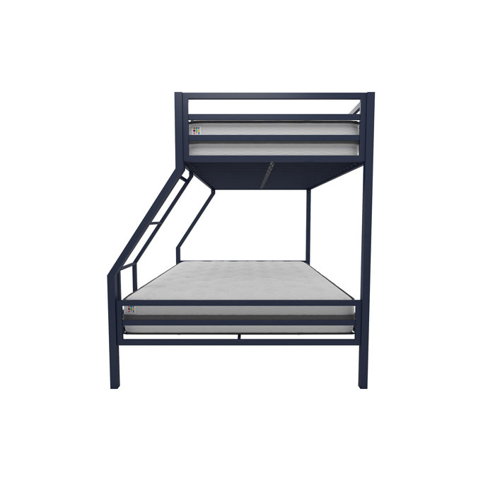 Novogratz Maxwell Twin Over Full Metal Standard Bunk Bed by Novogratz
